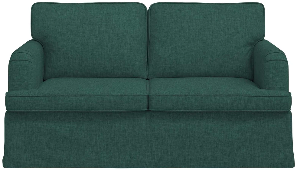 Sofa Tamsiai žalia 144 x 80 x 85 cm audinys