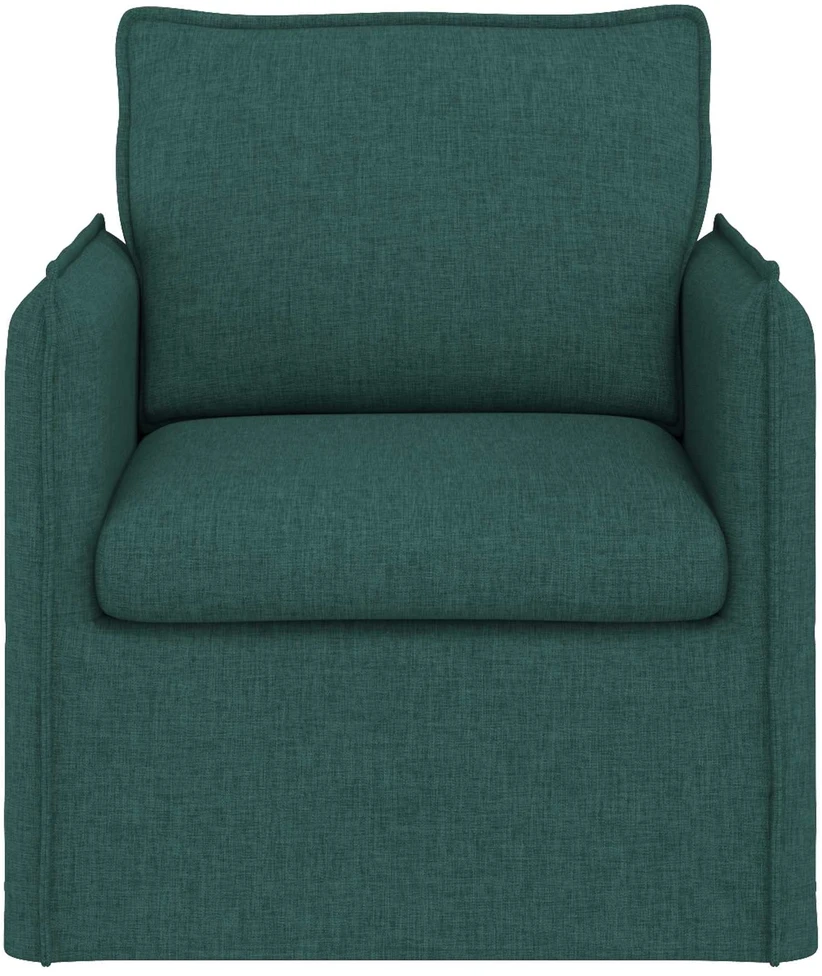 Sofa Tamsiai žalia 75 x 82 x 85 cm audinys