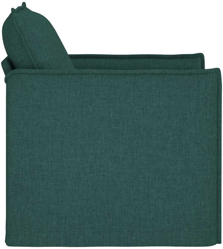 Sofa Tamsiai žalia 75 x 82 x 85 cm audinys