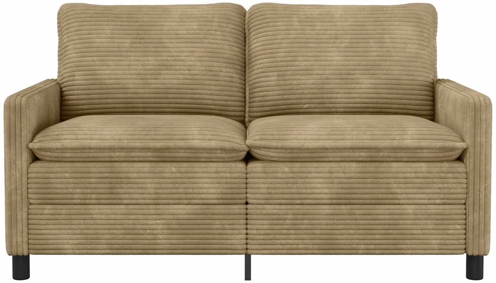 Sofa Taupe 156 x 81 x 87,5 cm Poliesteris