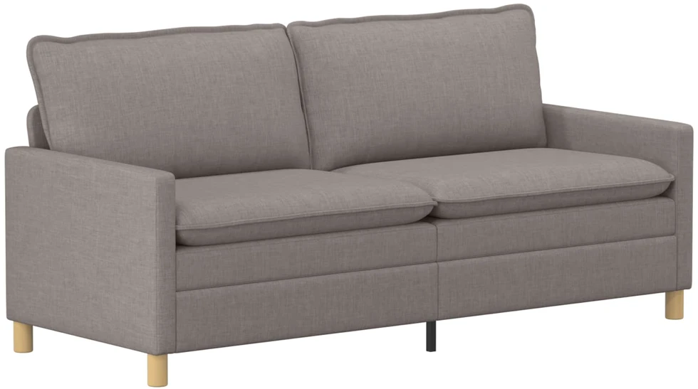 Sofa Taupe 196 x 81 x 87,5 cm Audinys