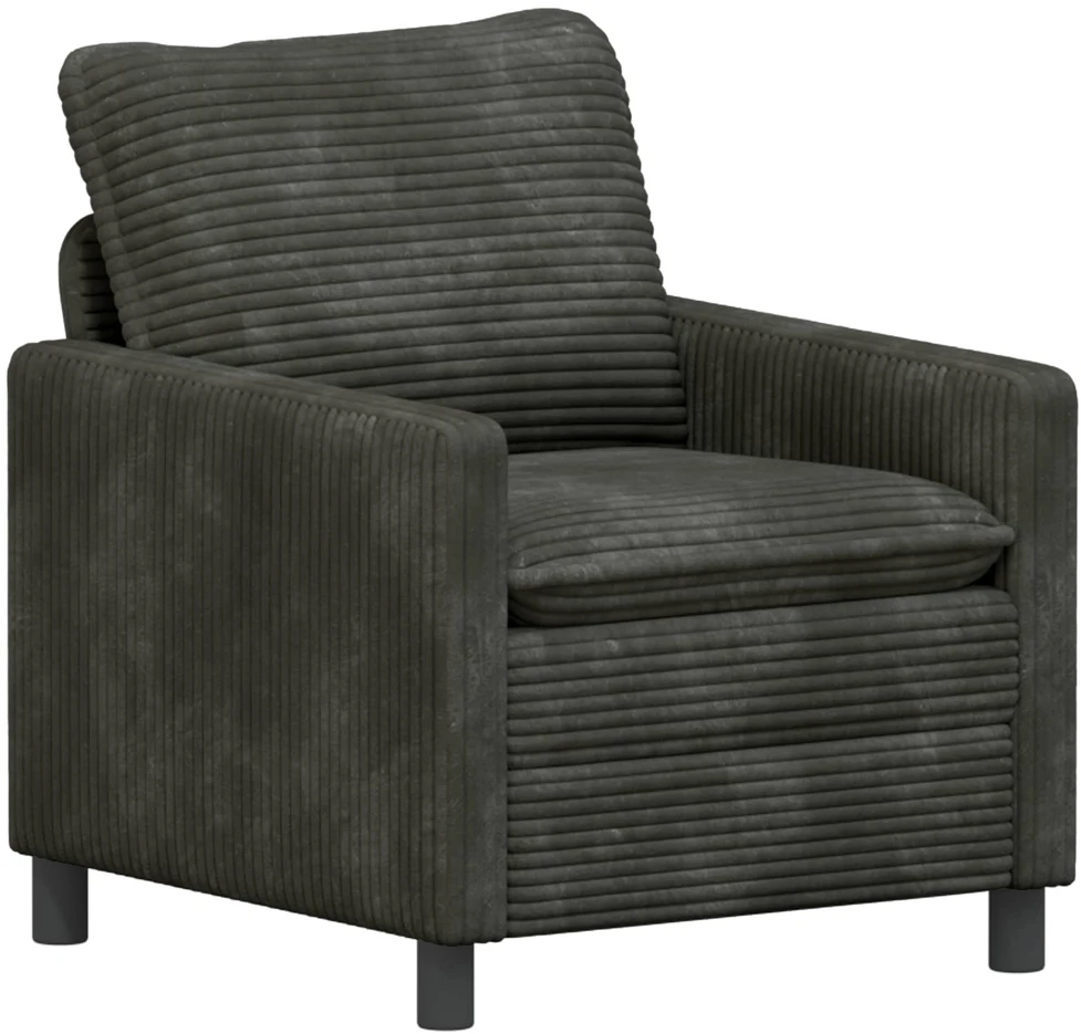 Sofa Sofos komplektas 2 vnt. Antracito Poliesteris