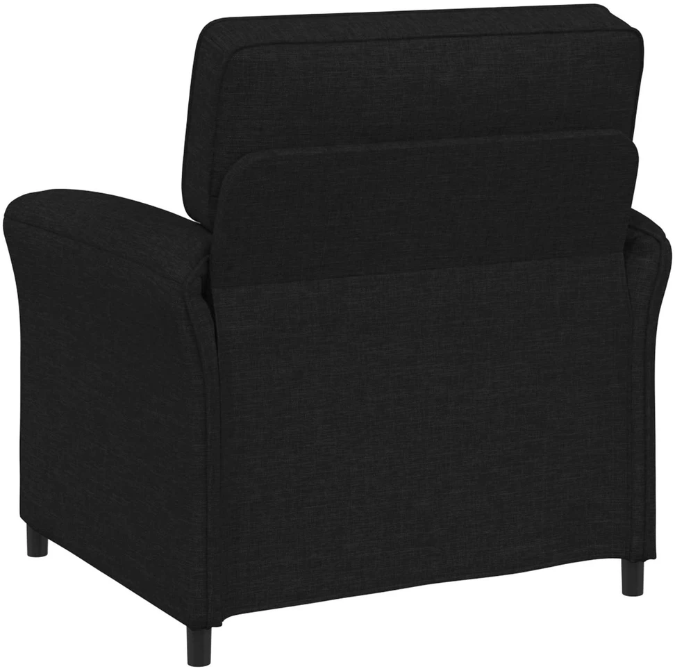 Sofa Sofos komplektas 2 vnt. Juoda Audinys