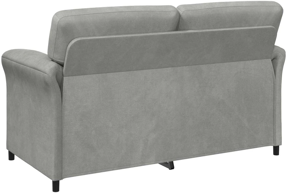 Sofa Sofos komplektas 2 vnt. Šviesiai pilka Aksomas