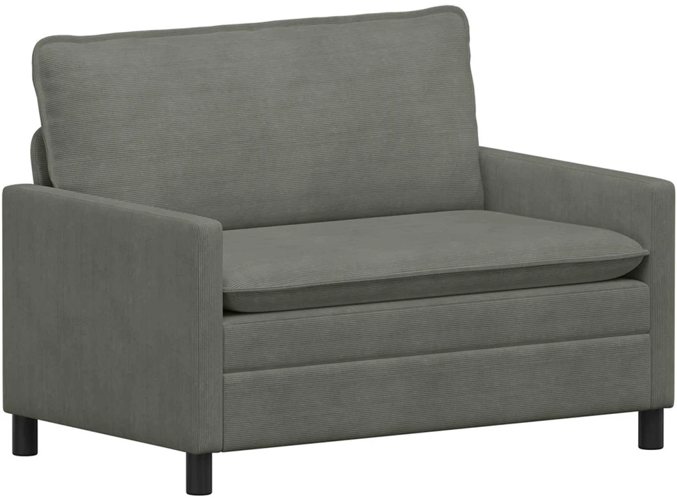 Sofa Sofos komplektas 2 vnt. Šviesiai pilka Audinys