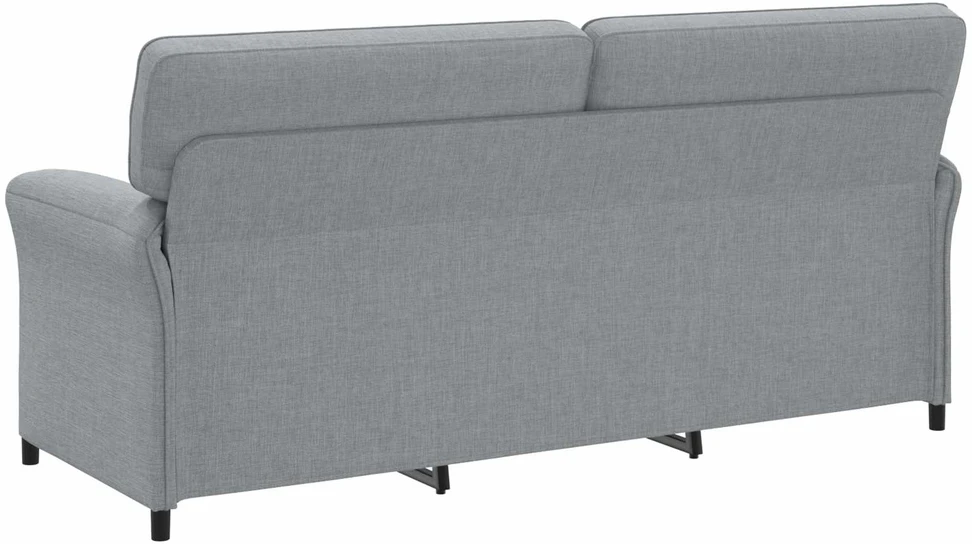 Sofa Sofos komplektas 2 vnt. Šviesiai pilka Audinys