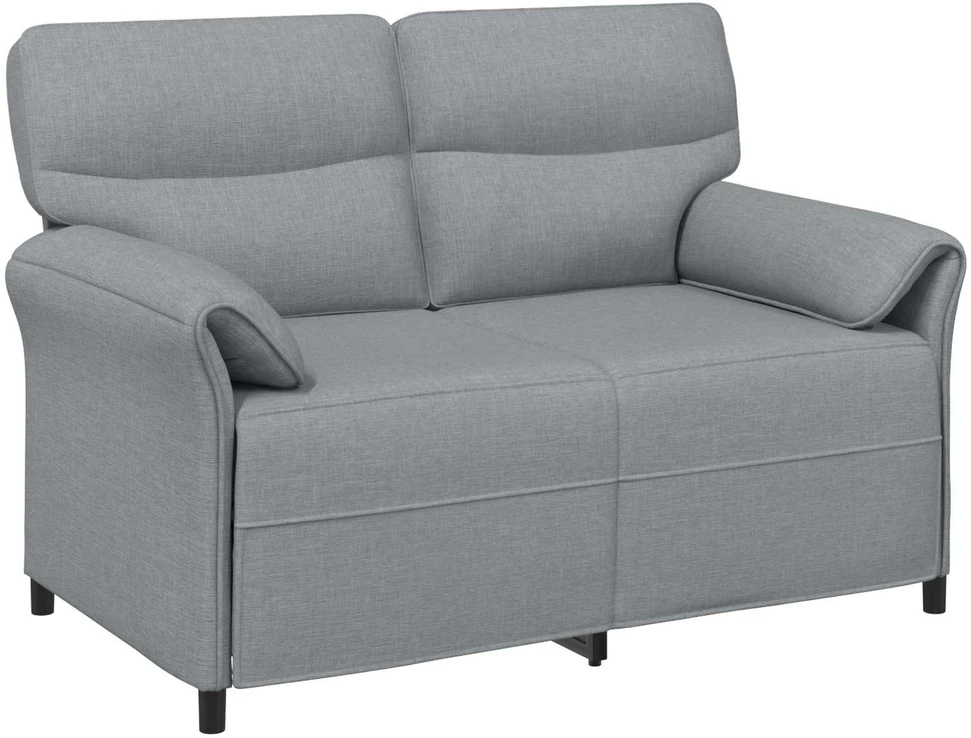Sofa Sofos komplektas 2 vnt. Šviesiai pilka Audinys