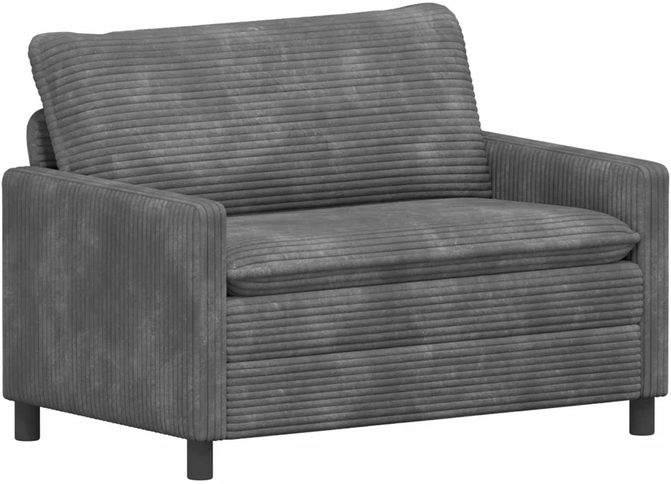 Sofa Sofos komplektas 2 vnt. Šviesiai pilka Poliesteris