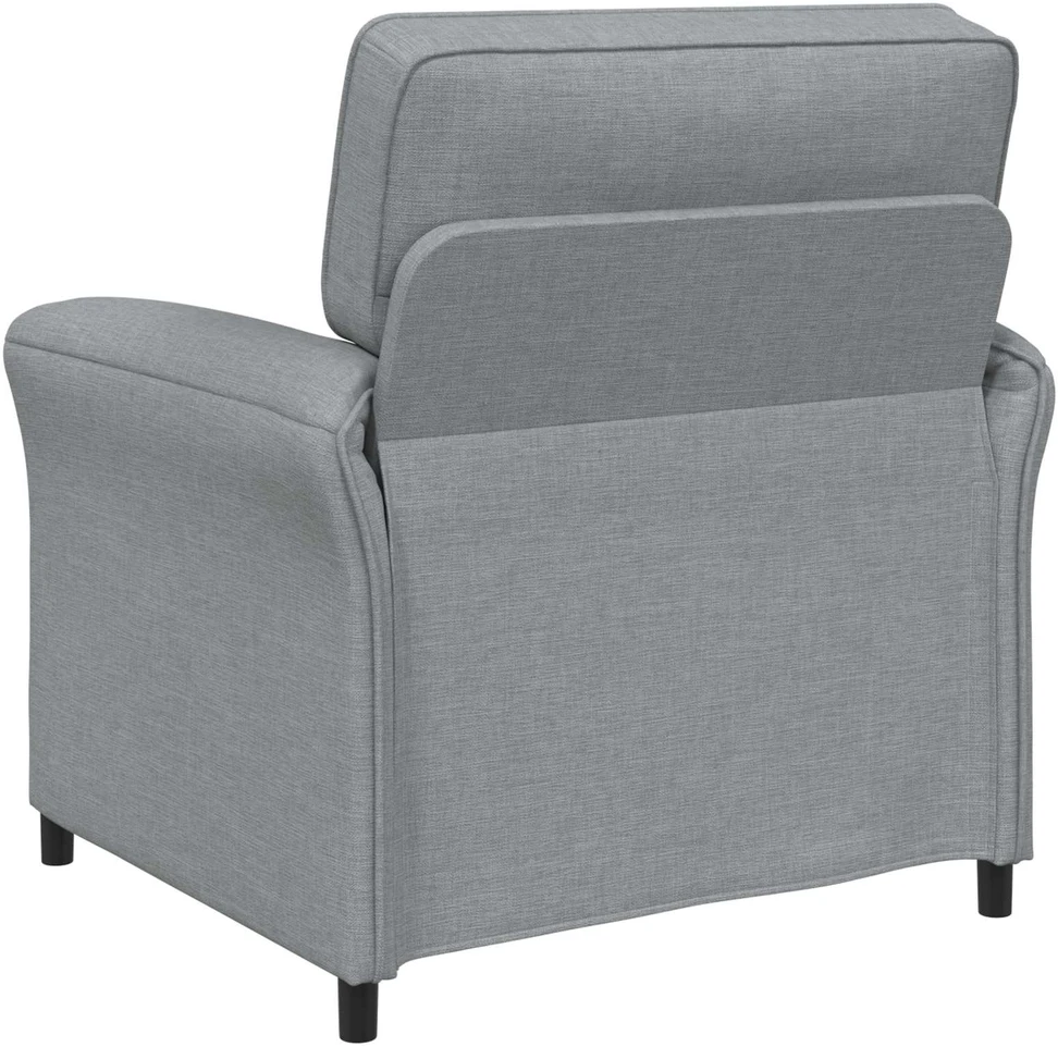 Sofa Sofos komplektas 2 vnt. Šviesiai pilka Audinys