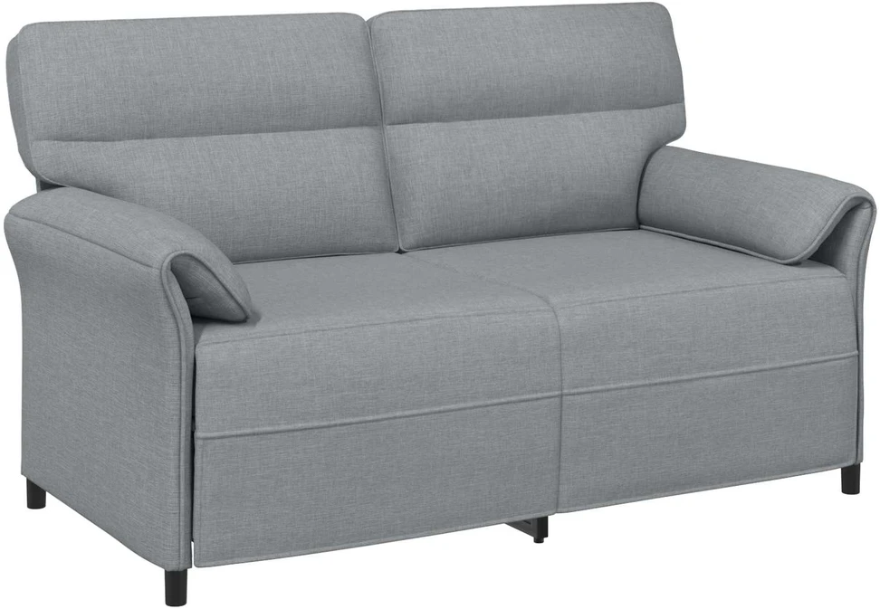 Sofa Sofos komplektas 2 vnt. Šviesiai pilka Audinys