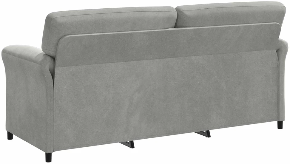 Sofa Sofos komplektas 2 vnt. Šviesiai pilka Aksomas