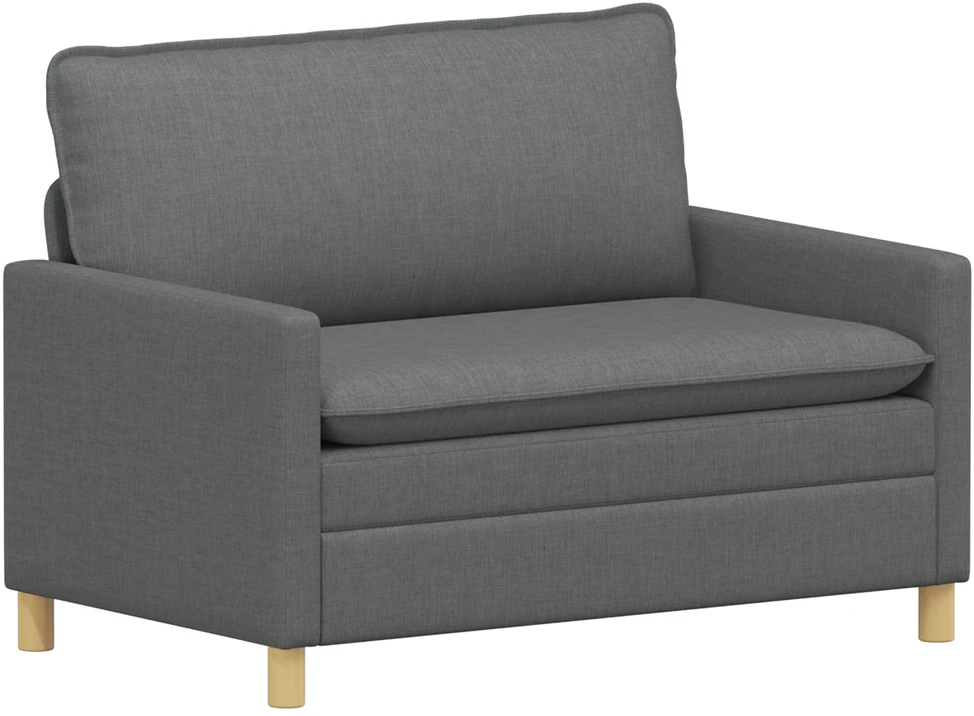 Sofa Sofos komplektas 2 vnt. Tamsiai pilka Audinys