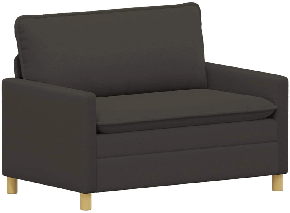 Sofa Sofos komplektas 2 vnt. Tamsiai pilka Audinys