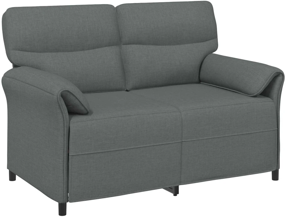 Sofa Sofos komplektas 2 vnt. Tamsiai pilka Audinys