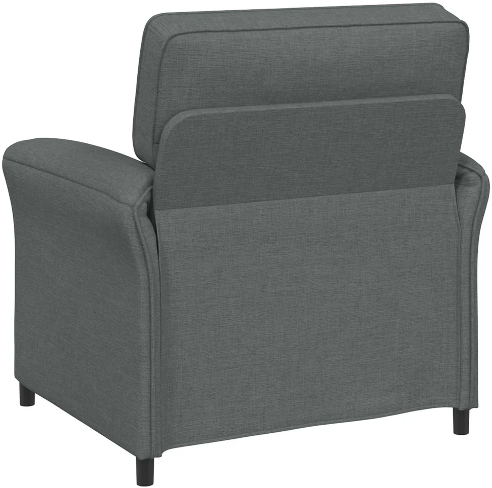 Sofa Sofos komplektas 2 vnt. Tamsiai pilka Audinys