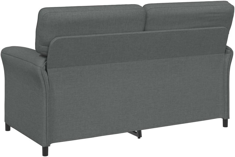 Sofa Sofos komplektas 2 vnt. Tamsiai pilka Audinys