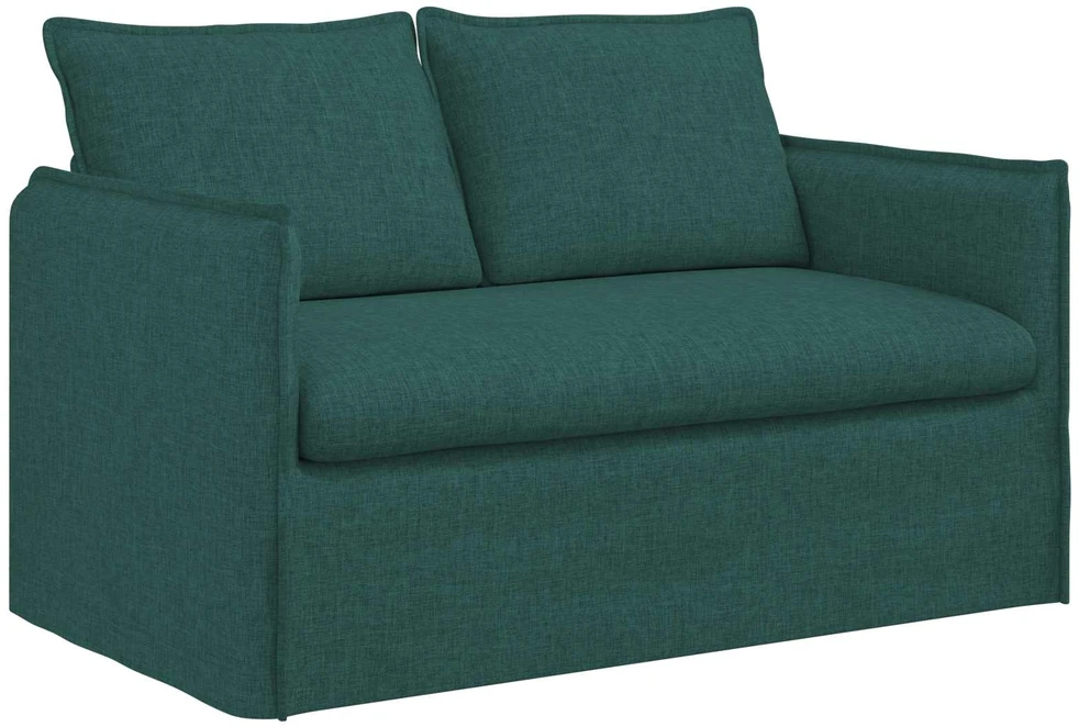 Sofa Sofos komplektas 2 vnt. Tamsiai žalia Audinys