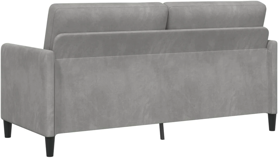 Sofa Sofos komplektas su saugojimu 2 vnt. Šviesiai pilka Poliesteris