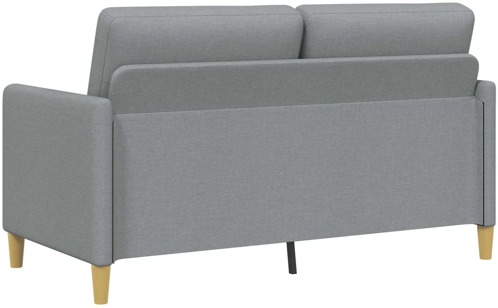 Sofa Sofos komplektas su saugojimu 2 vnt. Šviesiai pilka Poliesteris