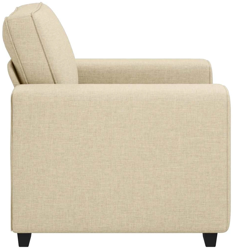 Sofa Sofos krėslas, kreminės spalvos, 100x77x82 cm, audinys
