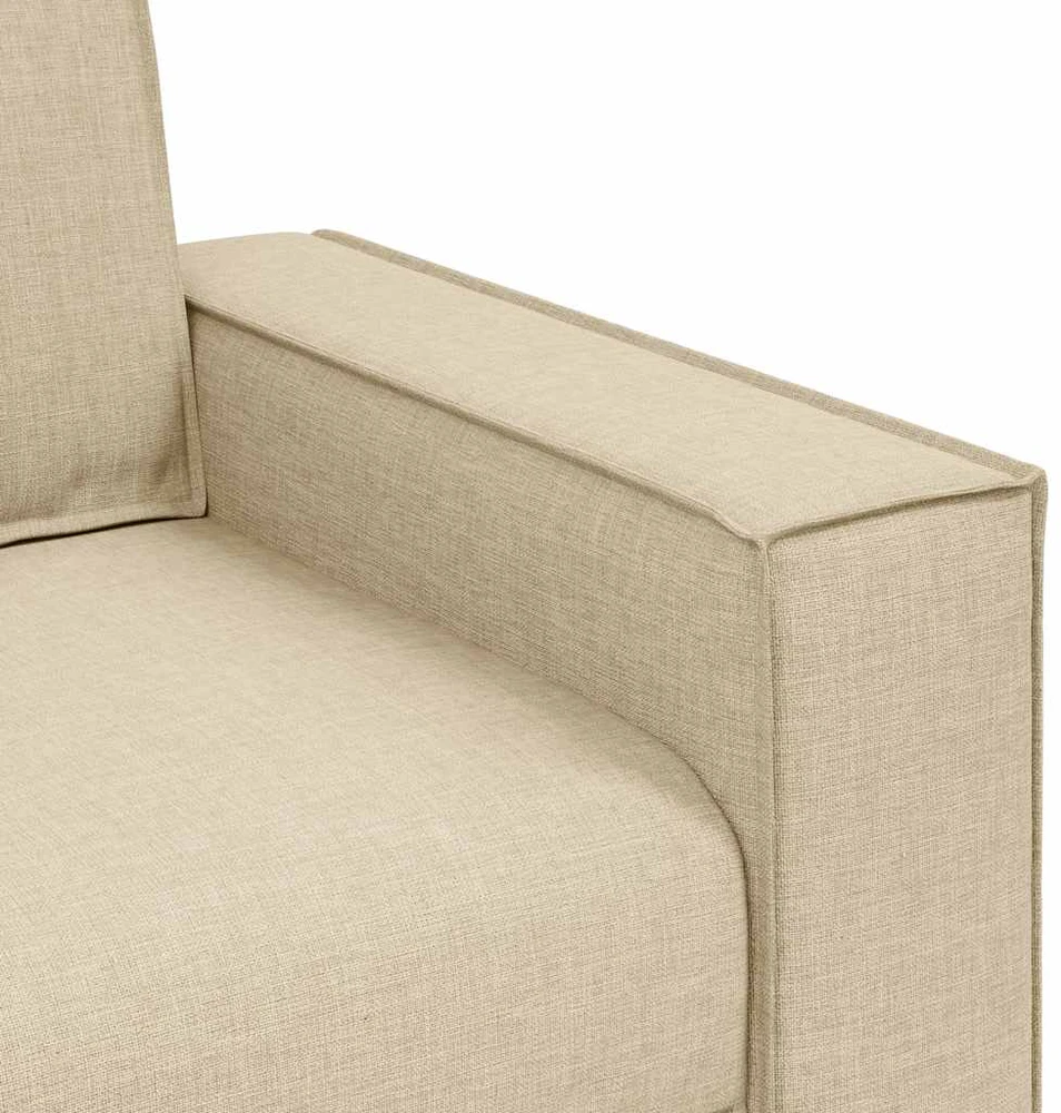 Sofa Sofos krėslas, kreminės spalvos, 100x78x84 cm, audinys