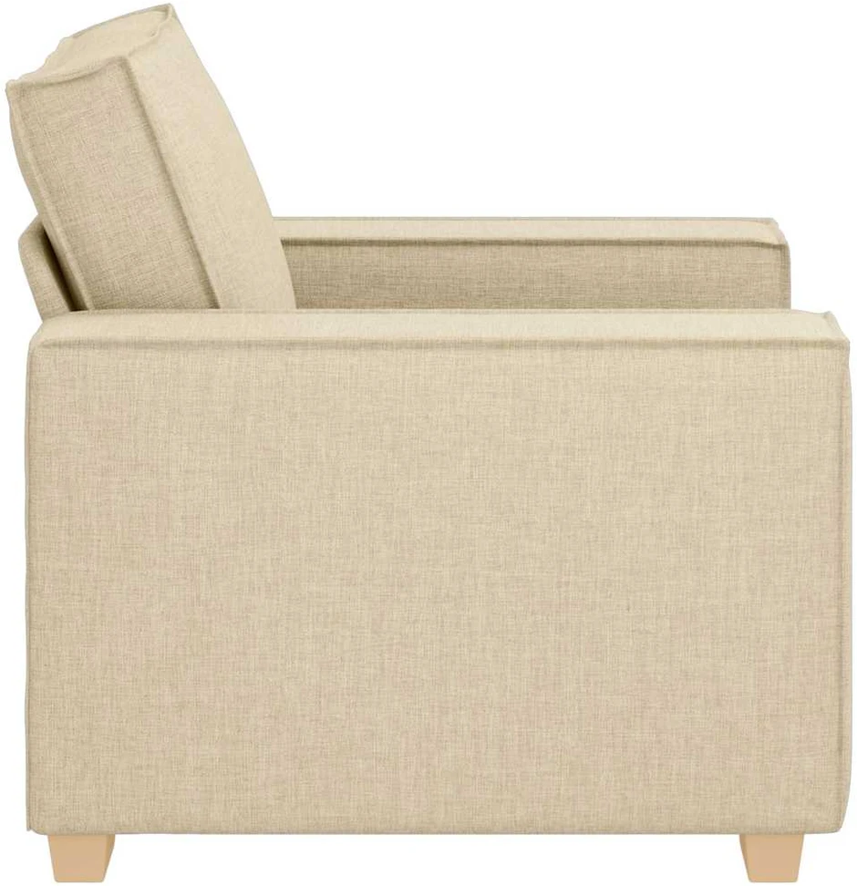 Sofa Sofos krėslas, kreminės spalvos, 100x78x84 cm, audinys