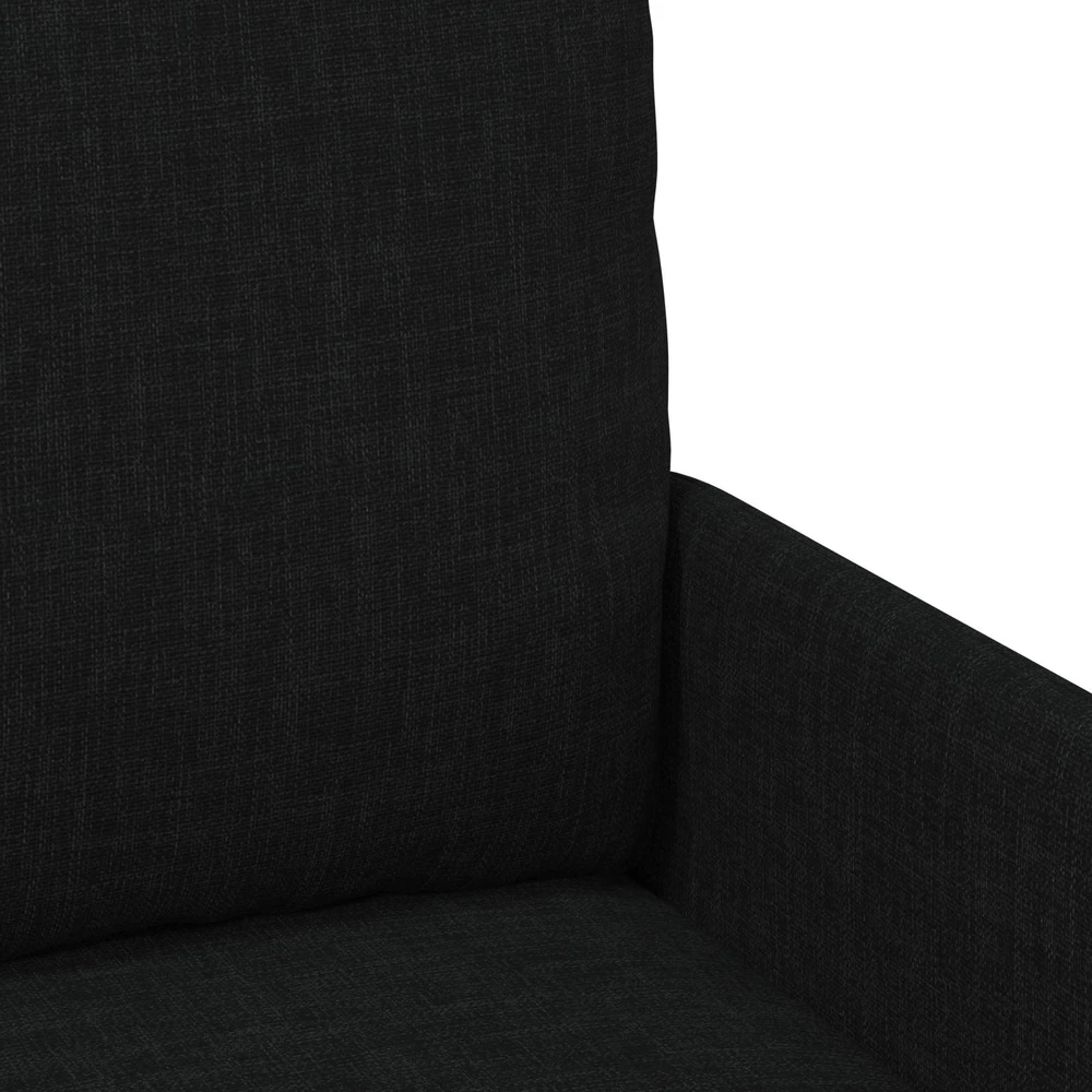 Sofa Sofų komplektai 3 vnt. Juoda fanera