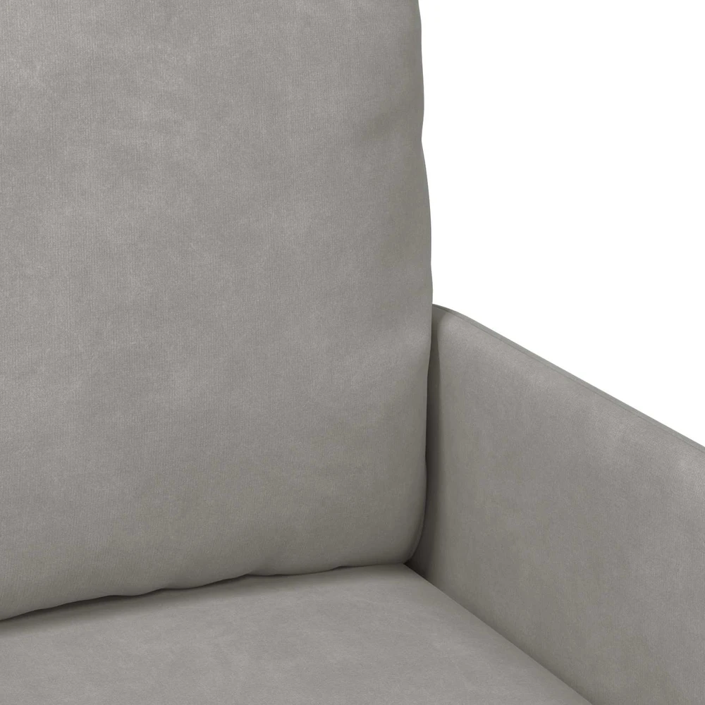 Sofa Sofų komplektai 3 vnt. Šviesiai pilka fanera