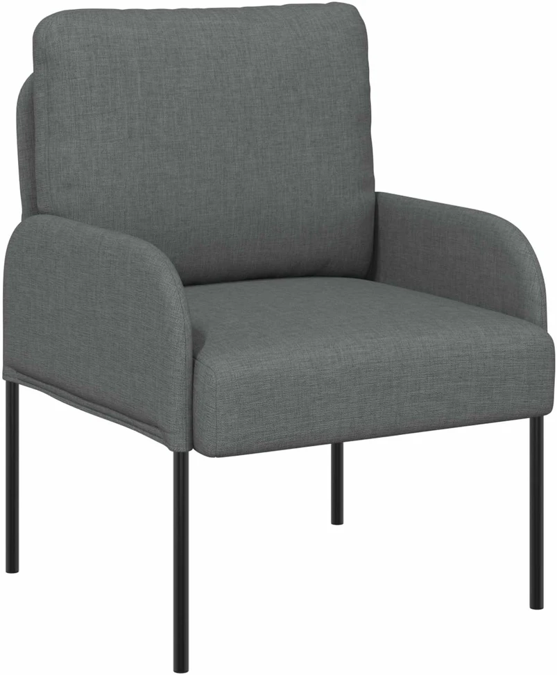 Sofa Sofų komplektai 3 vnt. Tamsiai pilka fanera