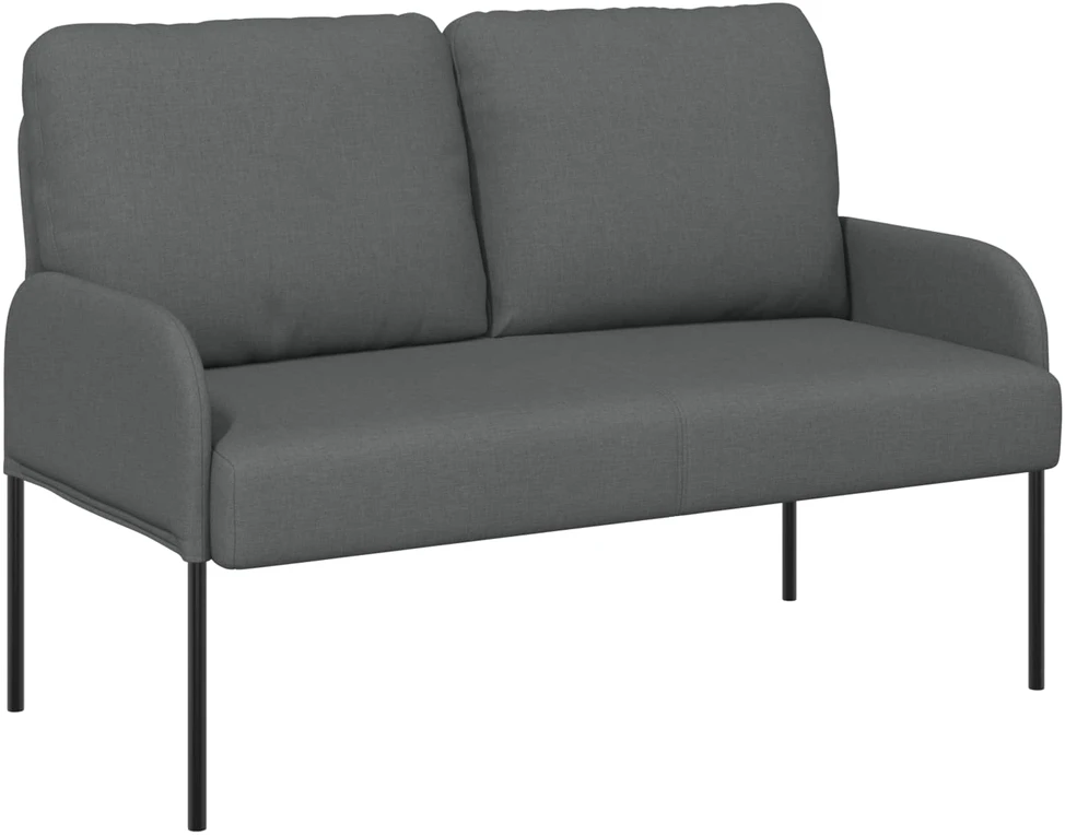 Sofa Sofų komplektai 3 vnt. Tamsiai pilka fanera