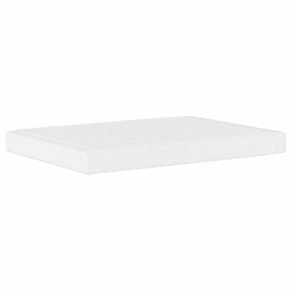 Lova su čiužiniu, taupe spalvos, 140x200cm, audinys