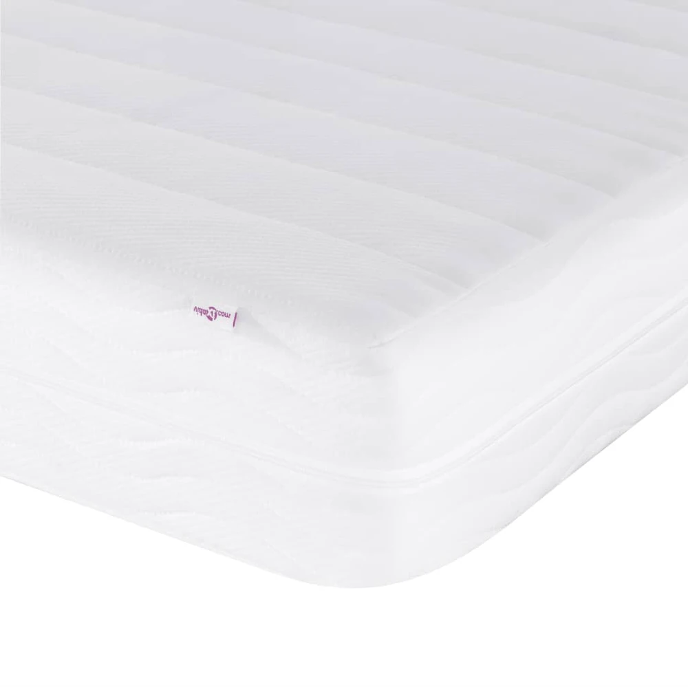 Lova su čiužiniu, juodos spalvos, 200x200cm, aksomas