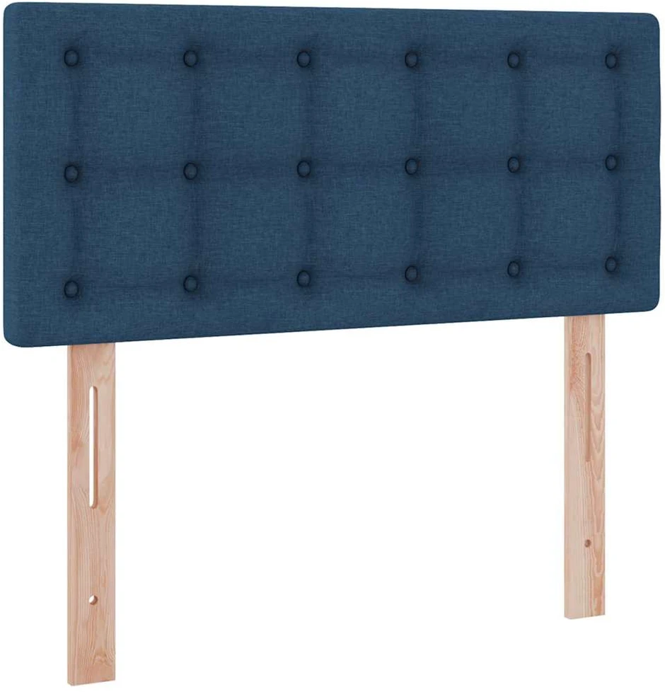 Lova su daiktų laikymo vieta ir čiužiniu Mėlyna 90 x 200 cm