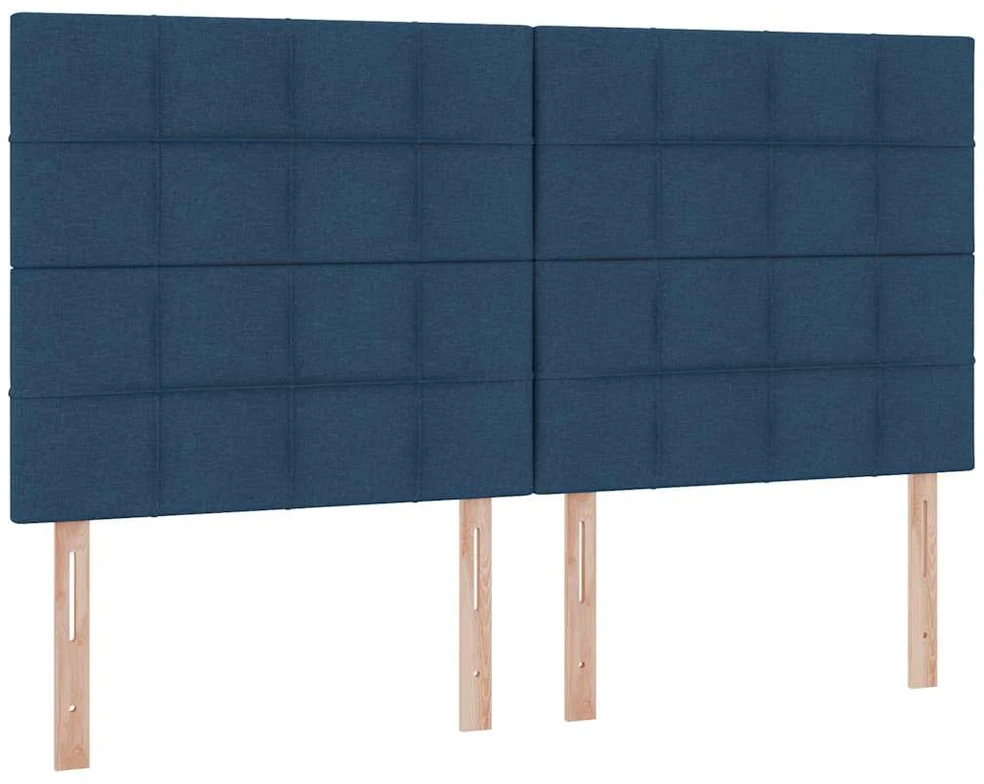 Lova su daiktų laikymo vieta ir čiužiniu Mėlyna 180 x 200 cm