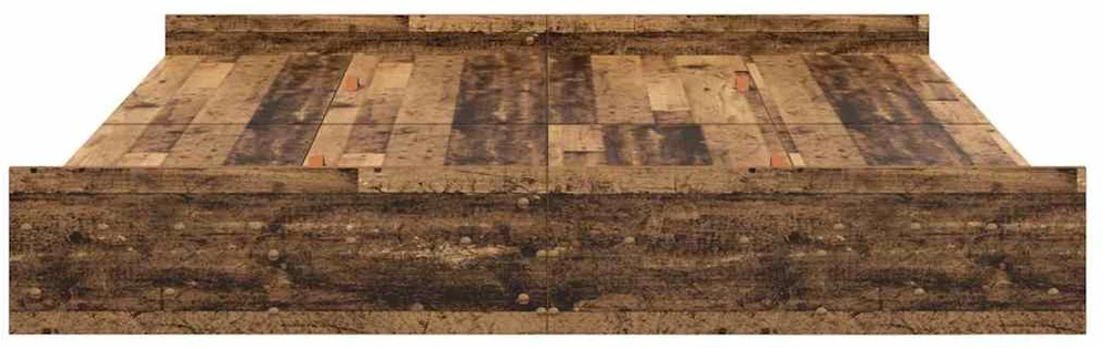 Lova su daiktų laikymo vieta Senovinis medis 200 x 200 cm