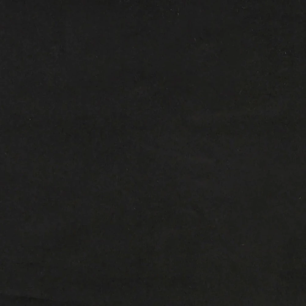 Lova su ištraukiama dalimi/stalčiais, juoda, 80x200cm, aksomas