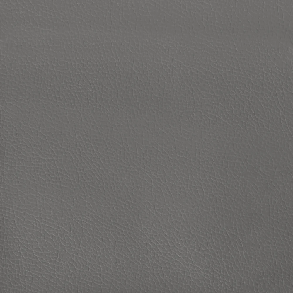 Lova su spyruoklėmis/čiužiniu/LED, pilka, 120x190cm, oda