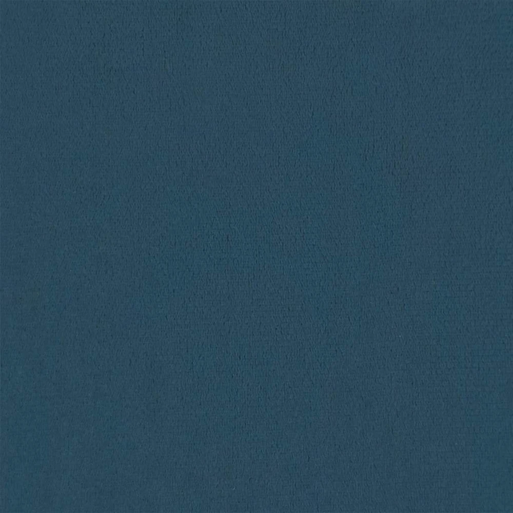 Lova su spyruoklėmis ir čiužiniu, mėlyna, 100x200 cm, aksomas