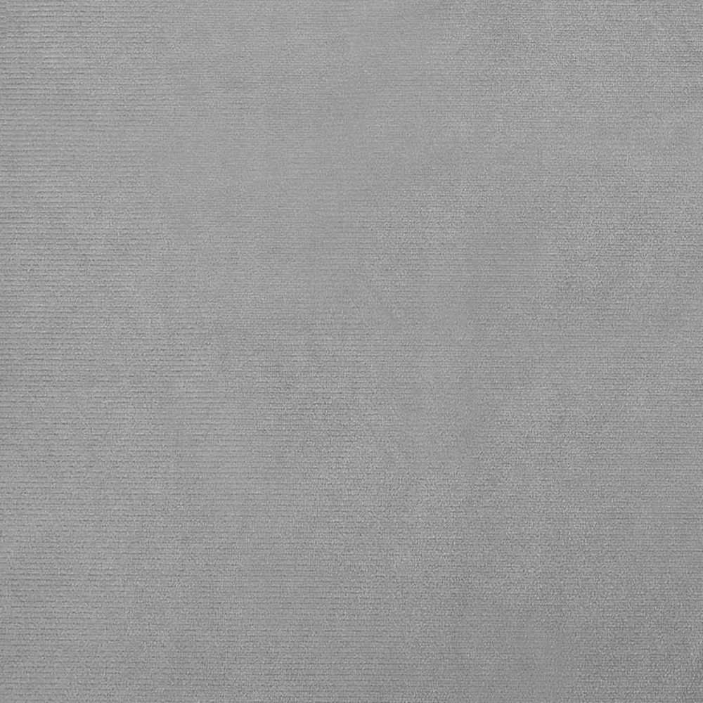 Lova šunims, šviesiai pilkos spalvos, 80x45x30cm, aksomas
