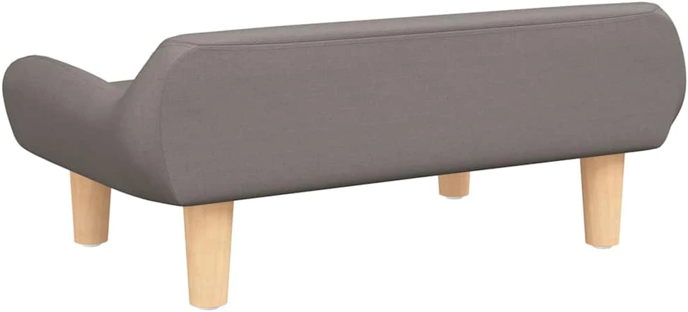 Lova šunims, taupe spalvos, 70x40x24cm, audinys
