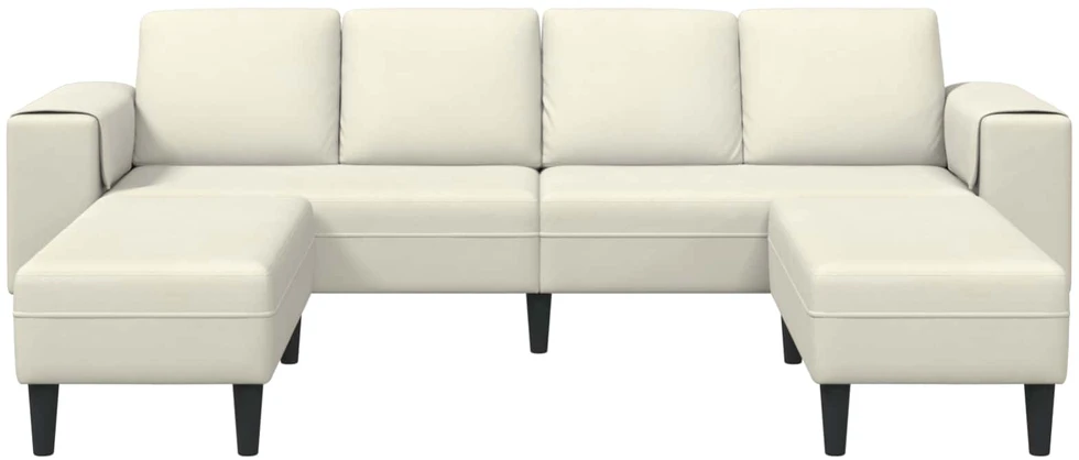 Svetainės sofa 3 vnt. Kreminė