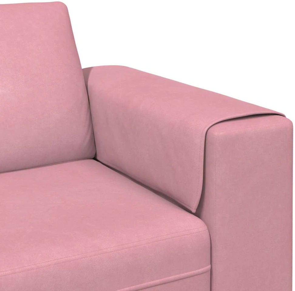 Svetainės sofa Rožinė 250 x 77 x 76 cm