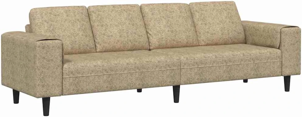 Svetainės sofa Šviesiai pilka 250 x 77 x 76 cm