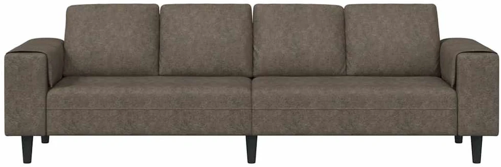 Svetainės sofa Tamsiai pilka 250 x 77 x 76 cm