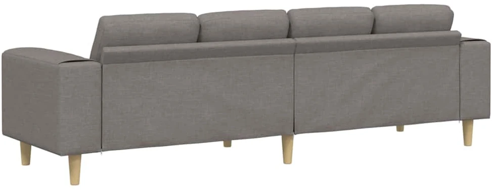 Svetainės sofa Tortora 250 x 77 x 76 cm Poliesteris