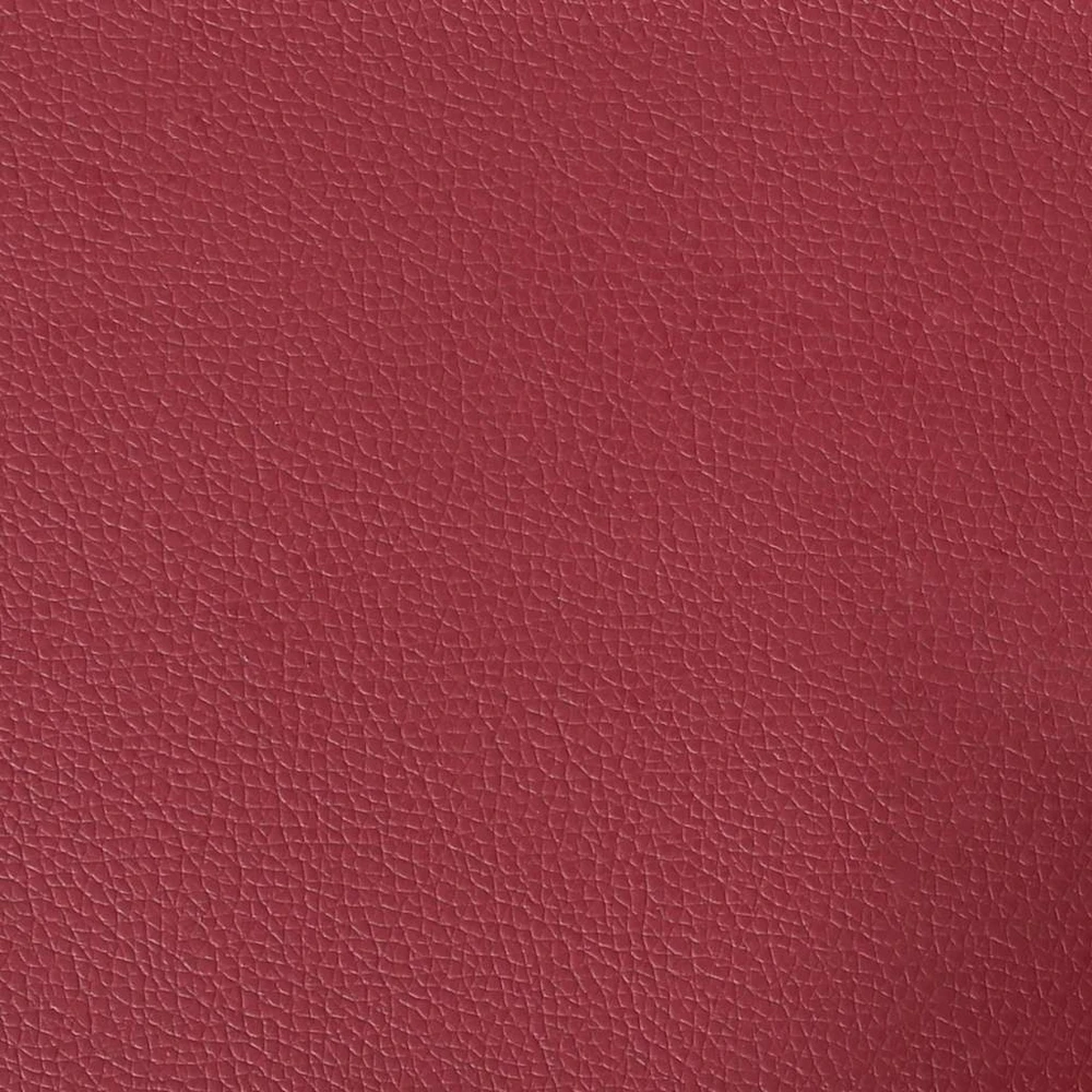 Trivietė chesterfield sofa, raudonojo vyno sp., dirbtinė oda