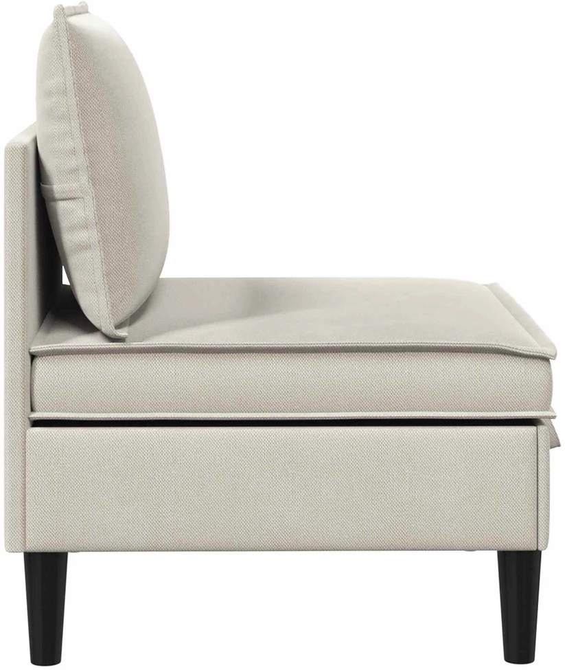 Vidinė Sofa su Saugykla Avižinė Aksomas