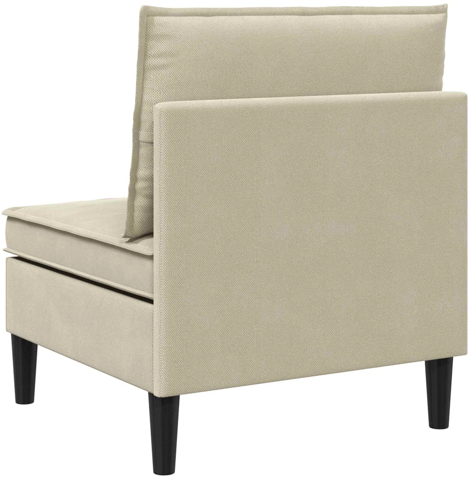 Vidinė Sofa su Saugykla Smėlio Aksomas
