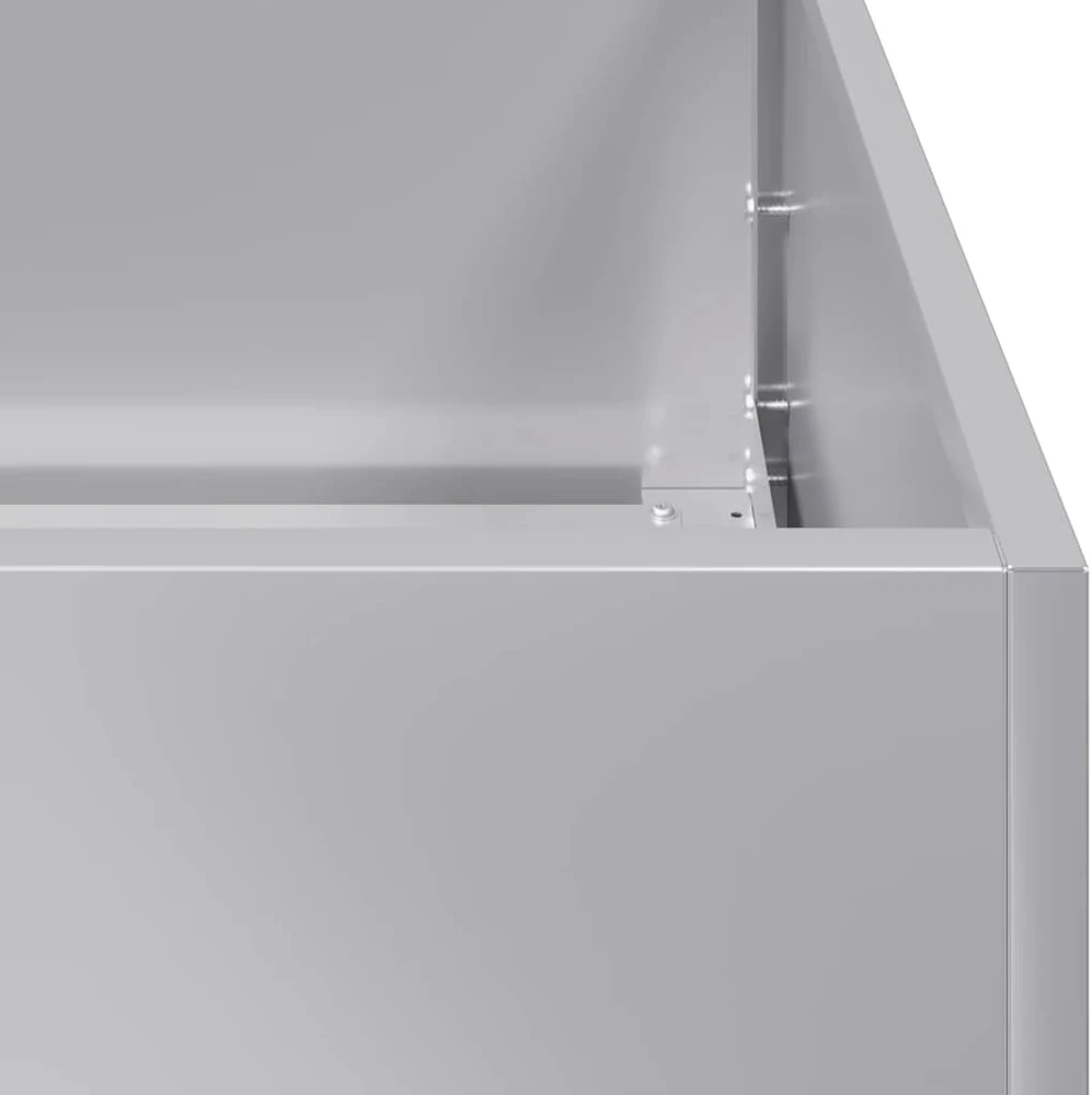Lovelis, 120x40x80cm, galvanizuotas plienas