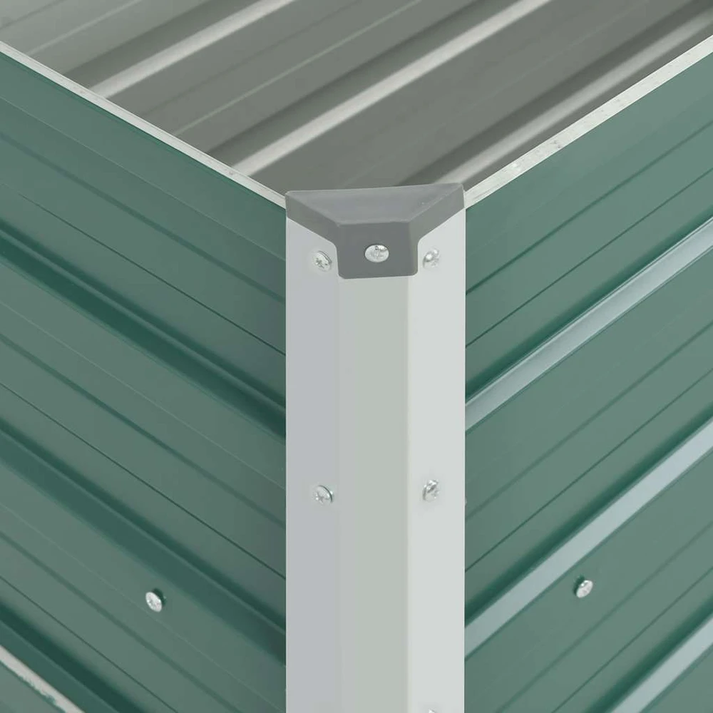 Lovelis, žalias, galvanizuotas plienas, 100x40x45cm, aukštas
